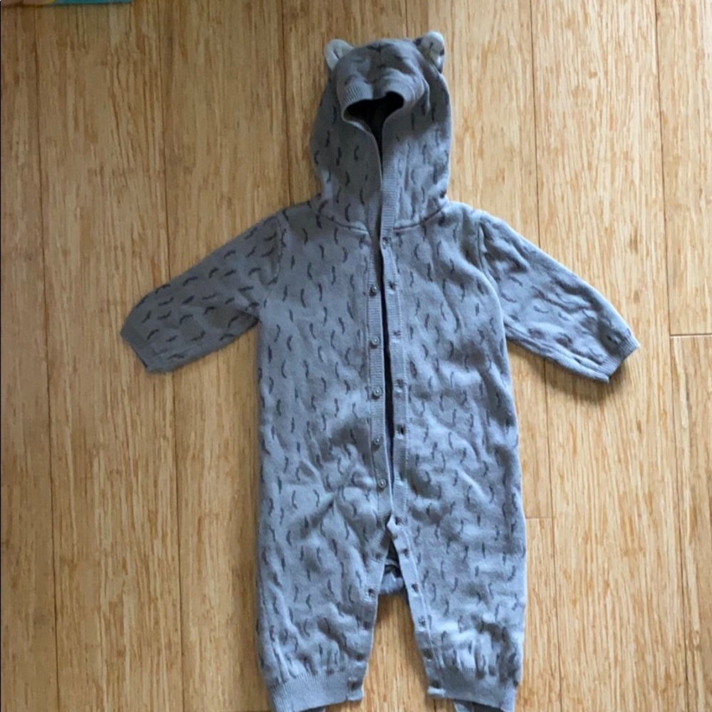 Baby Gap Hooded Bodysuit